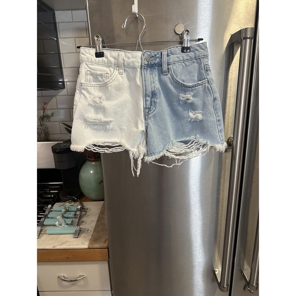Micro Mini Patchwork Cut-Offs SzS Altered State Festival Beach Concert Grad